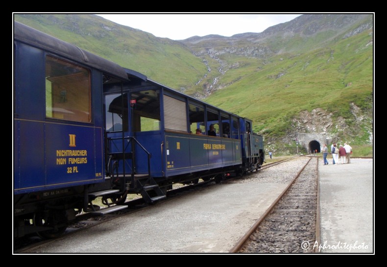 43 Avant le départ pour le passage du tunnel sommital